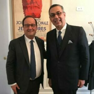 François Hollande, ancien Président de la République française et Président de la Fondation la France s'engage.