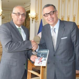 Moin ul Haque, Ambassadeur du Pakistan.