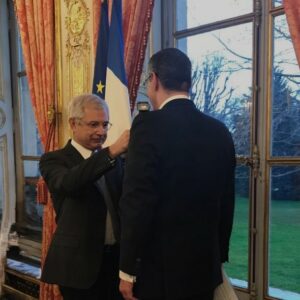 Remise de la Légion d'Honneur par Claude Bartolone